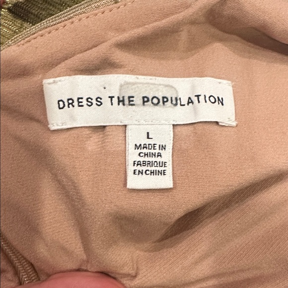 Dress The Population Green Mirabella Gown – Maxi Dress - Picture 9 of 9